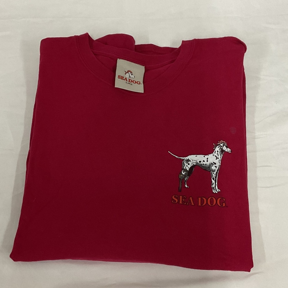 EUC Mens long sleeve Sea dog t-shirt